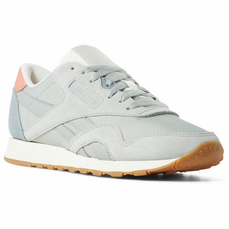 Tenisi Reebok Classic Nylon Dama Turcoaz/Roz Romania CH6425OM